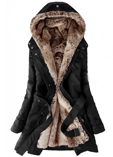 Hooded Parka Coat - Functional Fashionable - Private Spy Store